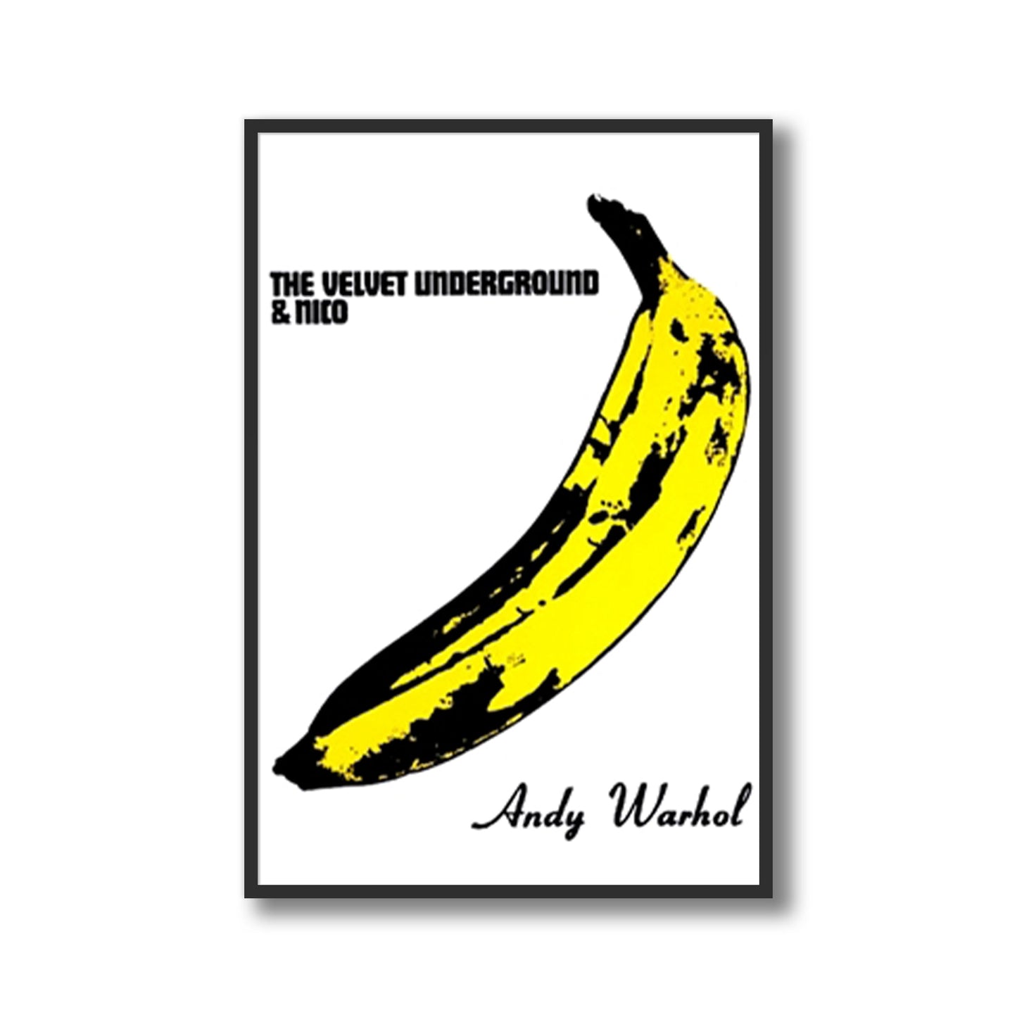 The Velvet Underground & Nico / Andy Warhol Framed Poster