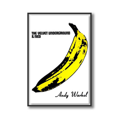 The Velvet Underground & Nico / Andy Warhol Framed Poster