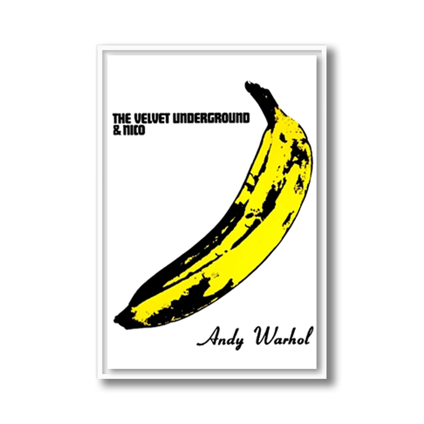 The Velvet Underground & Nico / Andy Warhol Framed Poster
