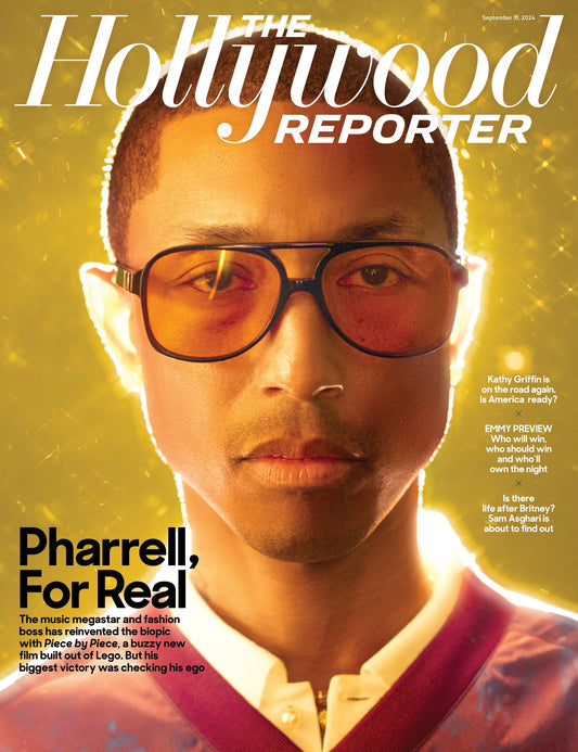 The Hollywood Reporter - 24.09.11 Edition: Pharrell, For Real, Happy Megastar New Biopic Piece By Piece Crafted Out Of Legos, Kathy Griffin's Comeback, Sam Asghari After Brtiney Spears Divorce & More!