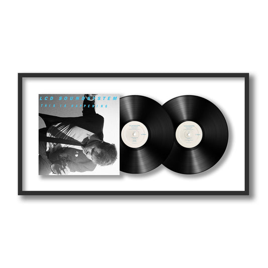 LCD Soundsystem This Is Happening Framed Vinyl Record