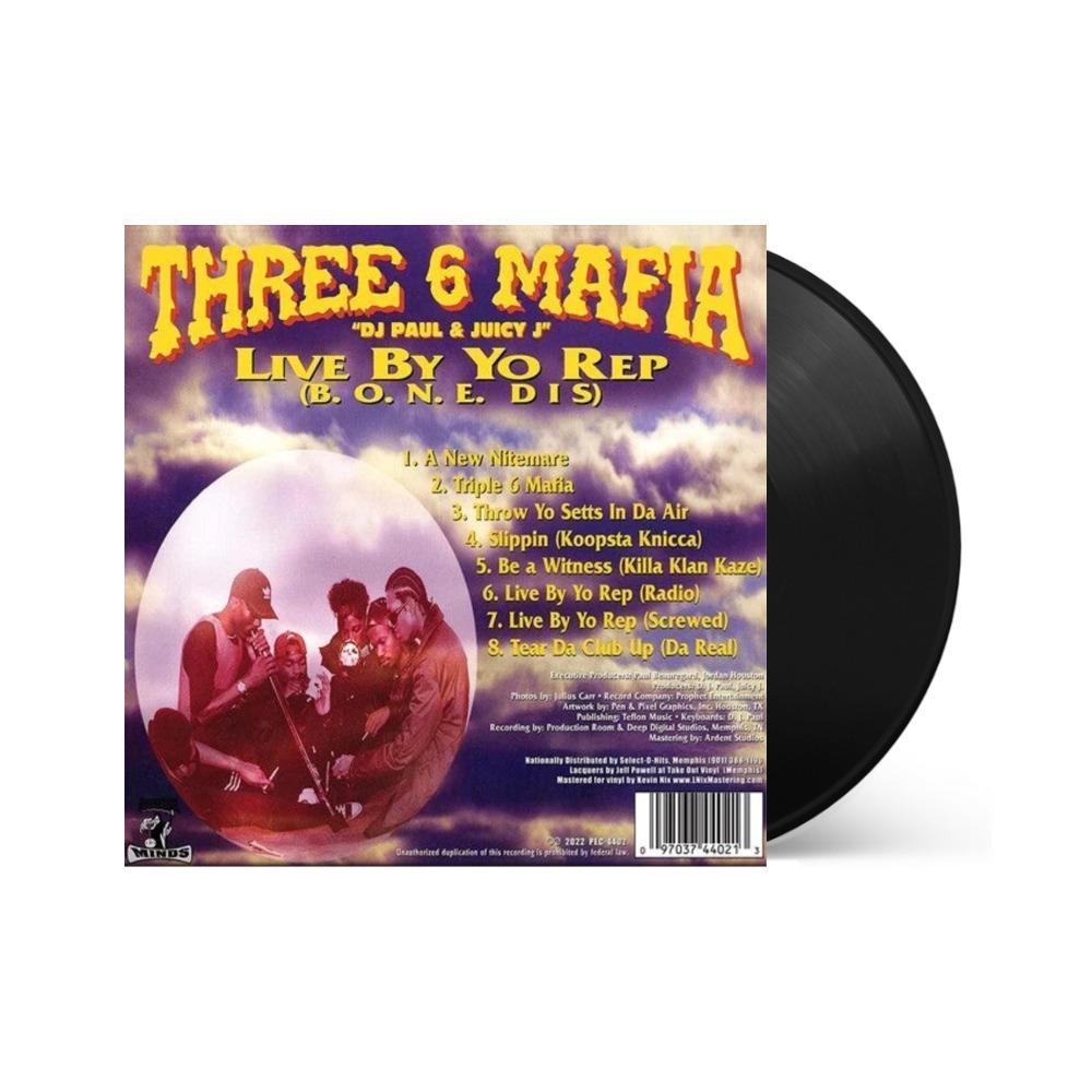 Three 6 Mafia - Live By Yo Rep Vinyl Record