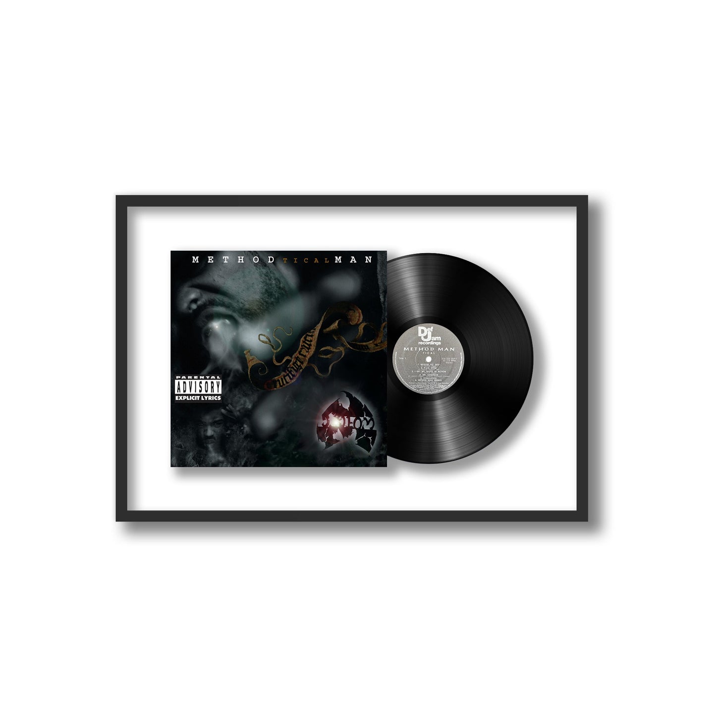 Method Man Tical Framed Vinyl Record