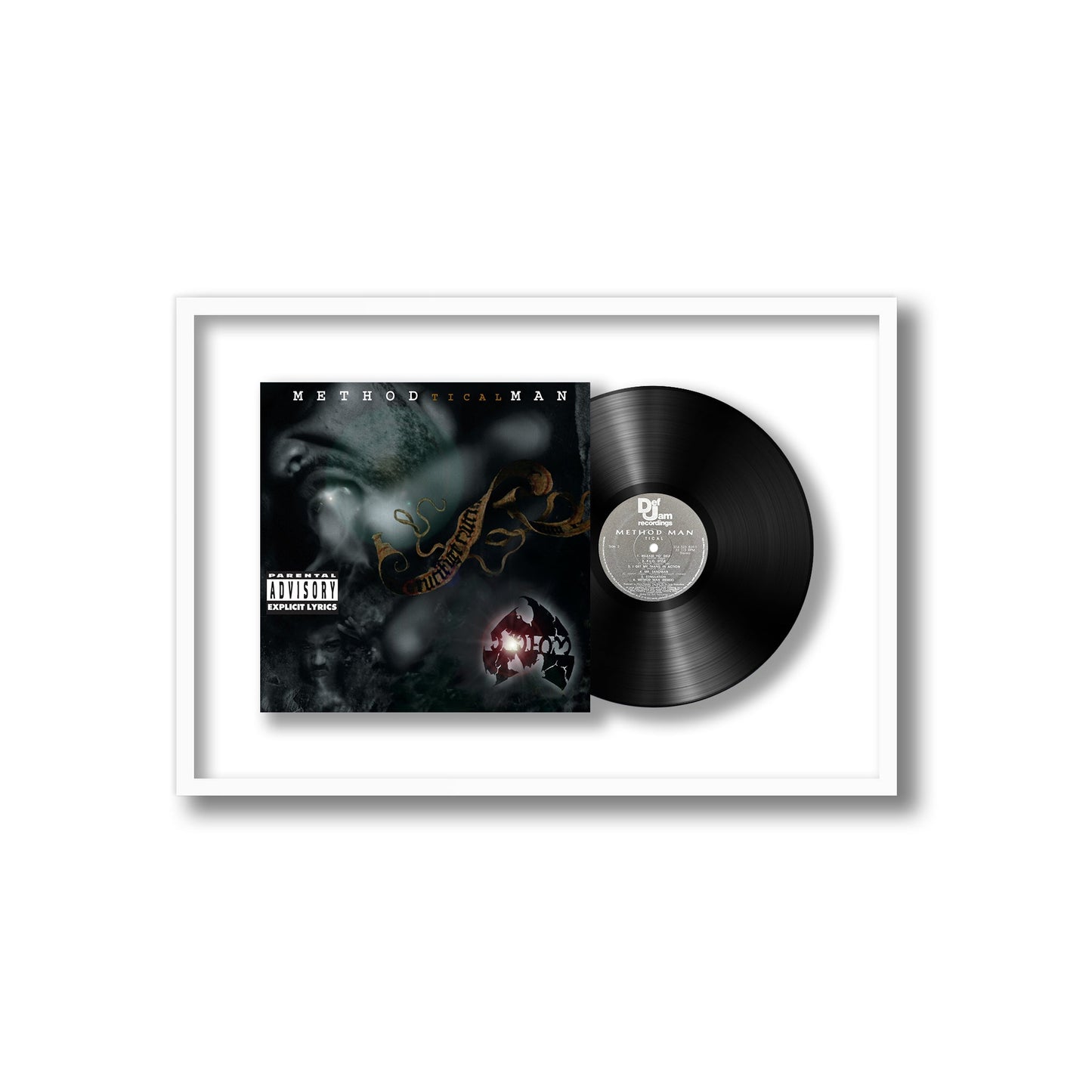 Method Man Tical Framed Vinyl Record