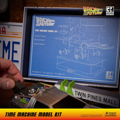 Back to the Future: Time Machine Countdown Character Model Kit