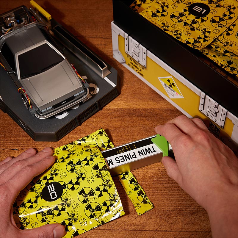 Back to the Future: Time Machine Countdown Character Model Kit