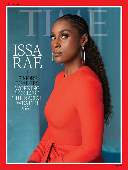 TIME Magazine - 02.12.24 Edition: Issa Rae & 17 Leaders Closing Racial Wealth Gap, Trump Wins New Hemisphere Over Nikki Haley, India's Controversial Temple, Ohio Train Derailment & Social Media Detox