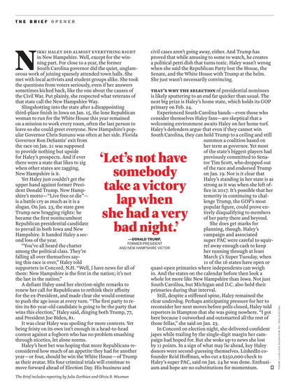 TIME Magazine - 02.12.24 Edition: Issa Rae & 17 Leaders Closing Racial Wealth Gap, Trump Wins New Hemisphere Over Nikki Haley, India's Controversial Temple, Ohio Train Derailment & Social Media Detox