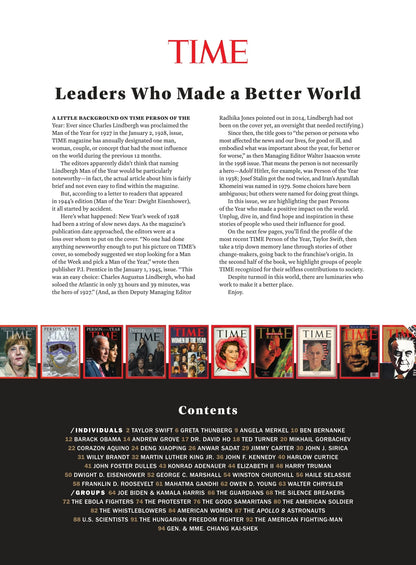 TIME Special Edition – Best Person Of The Year: Leaders Who Made A Better World, Barack Obama, John F. Kennedy, Queen Elizabeth II, American Soldier, Whistleblowers, Jimmy Carter, Taylor Swift & More!
