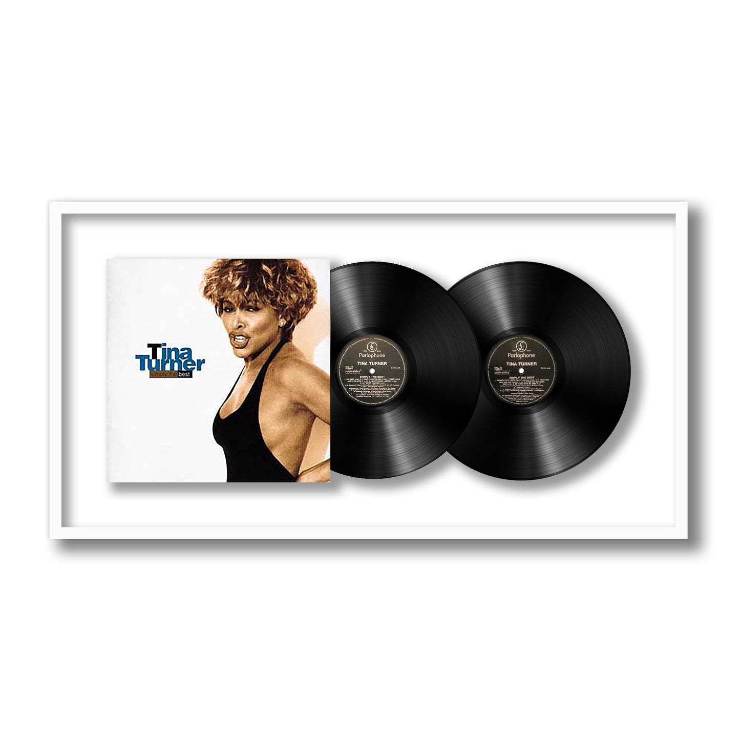 Tina Turner Simply the Best Framed Vinyl Record