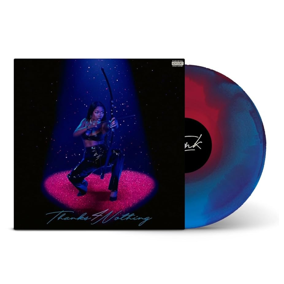 Tink - Thanks 4 Nothing [Berry Tie Dye] Vinyl Record