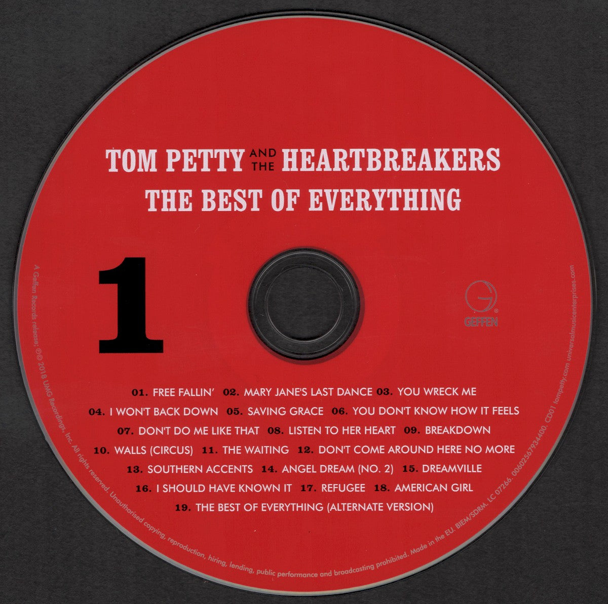 Tom Petty – The Best Of Everything: The Definitive Career Spanning Hits Collection (2-CD)