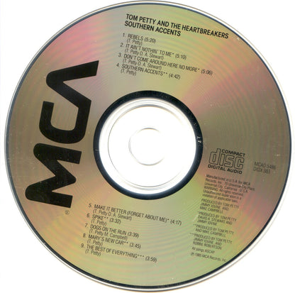 Tom Petty & The Heartbreakers – Southern Accents Music CD