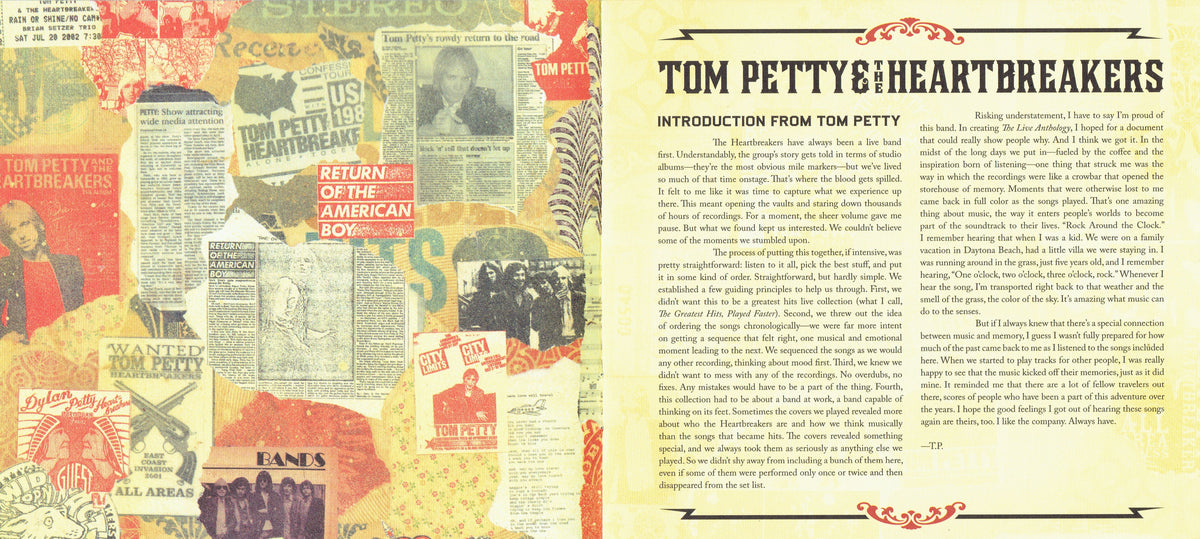 Tom Petty & The Heartbreakers – The Live Anthology (4-CD)