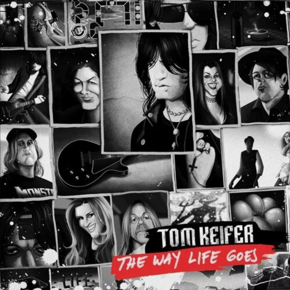 Tom Keifer - THE Way Life Goes [2LP, RED/BLACK/WHITE SPLATTER] Vinyl Record