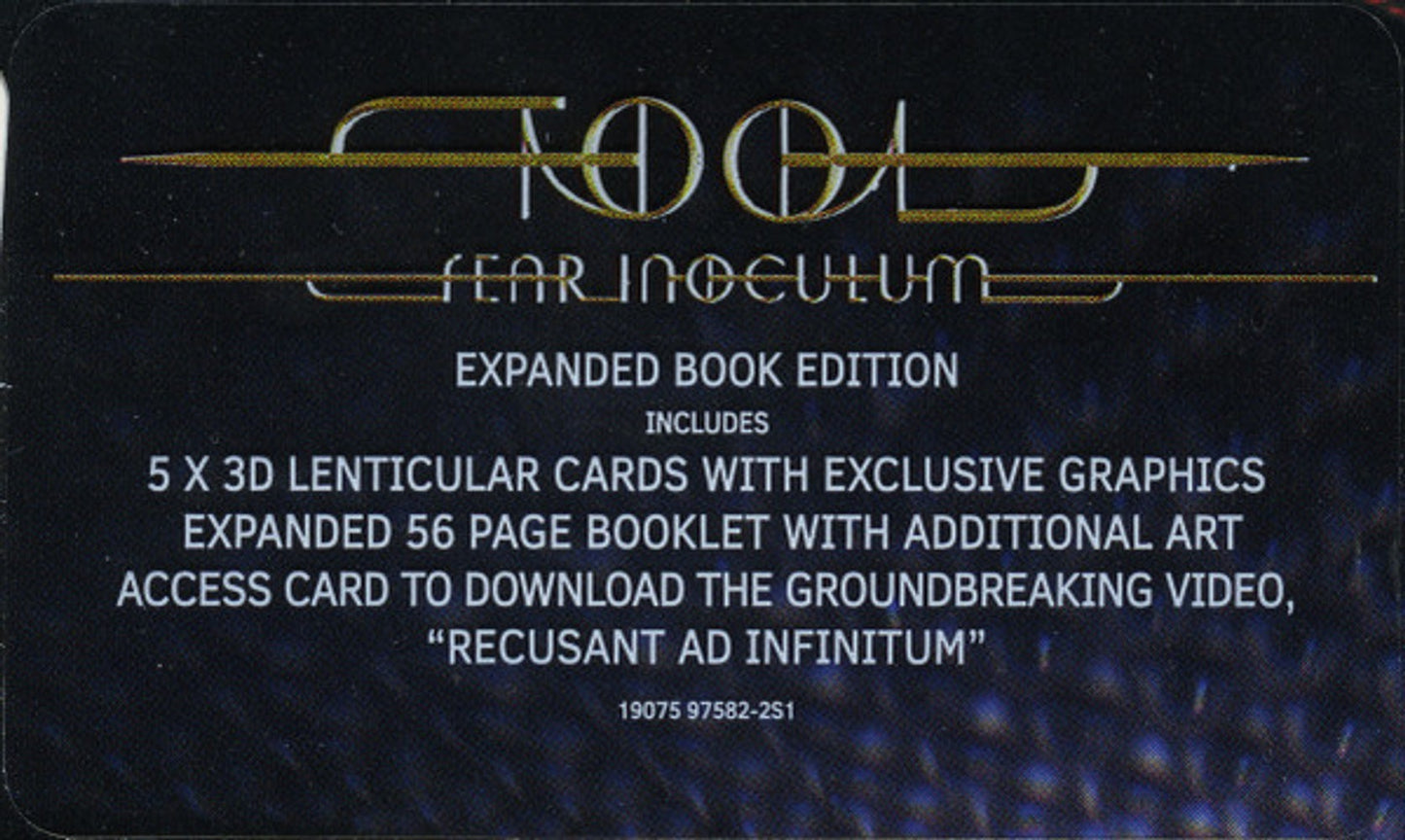 Tool – Fear Inoculum Music CD