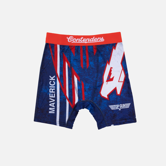 Top Gun Maverick Kids Youth Brief Shorts Blue