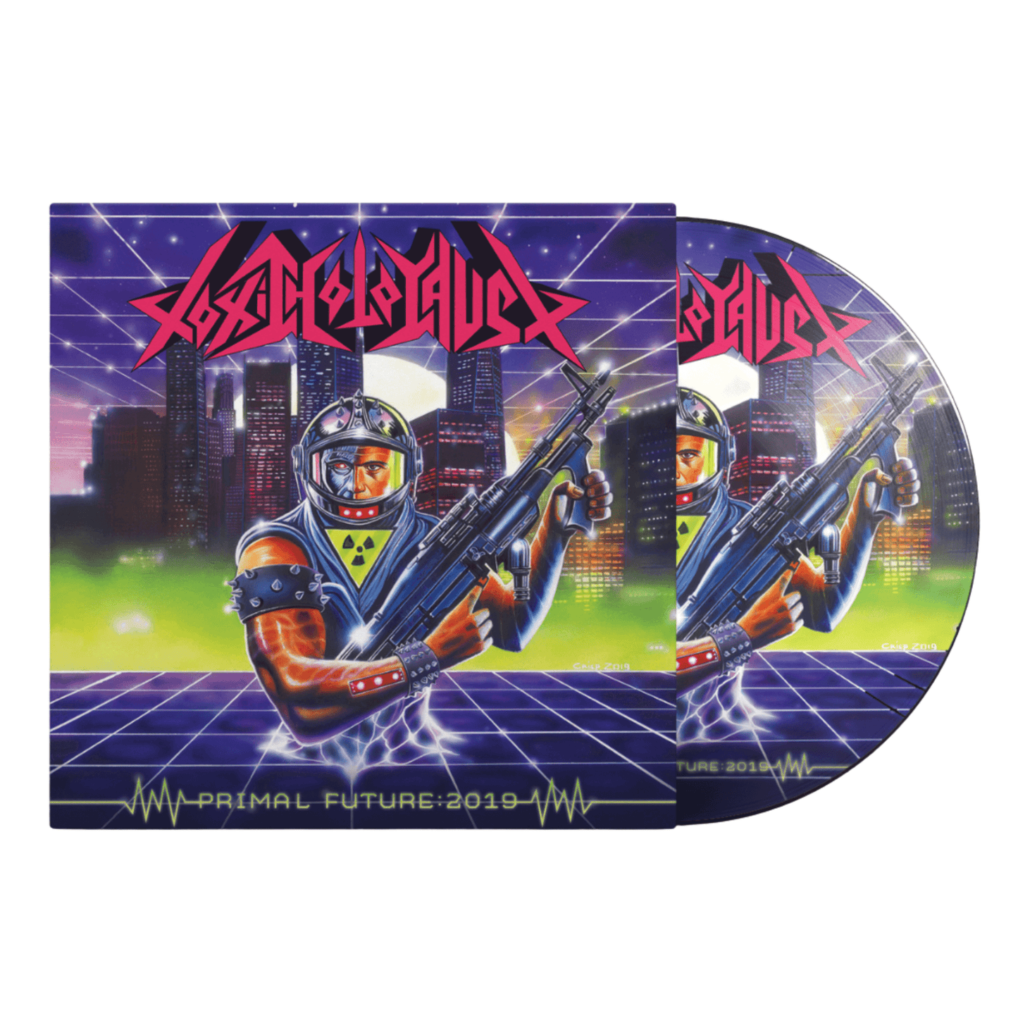 Toxic Holocaust - "Primal Future: 2019" Picture Disc Vinyl Record