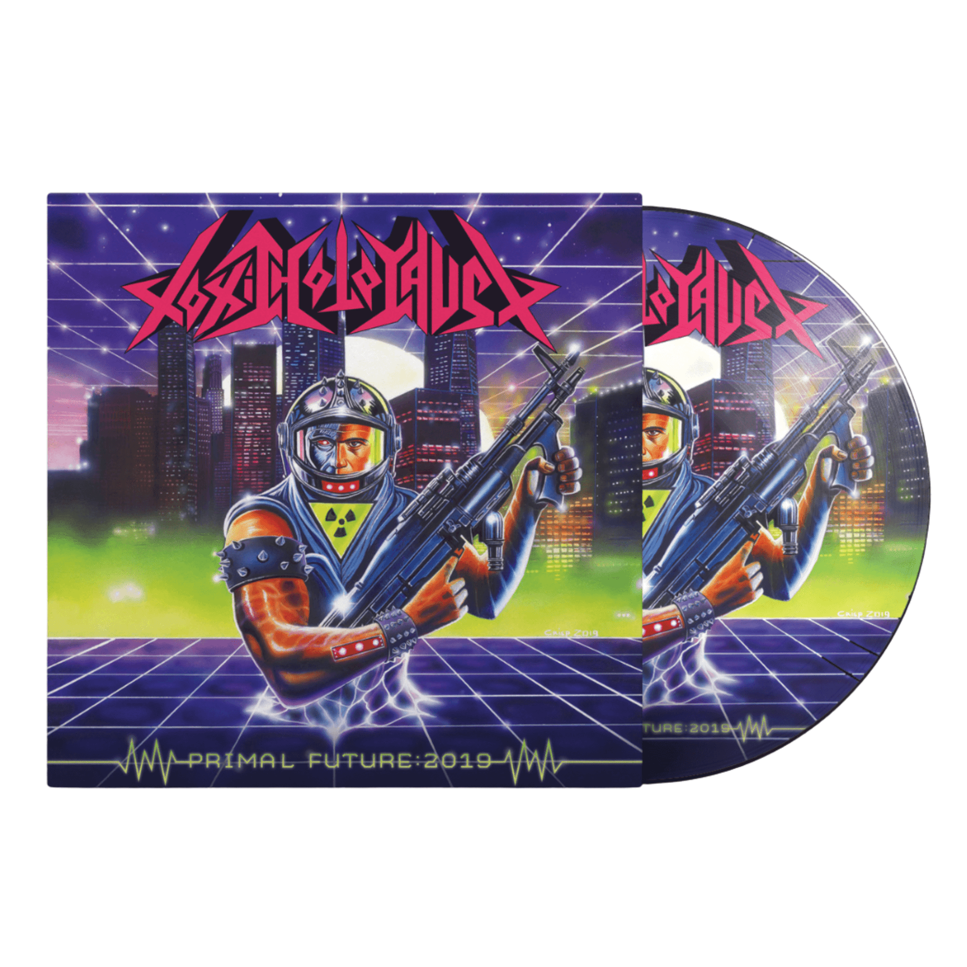 Toxic Holocaust - "Primal Future: 2019" Picture Disc Vinyl Record