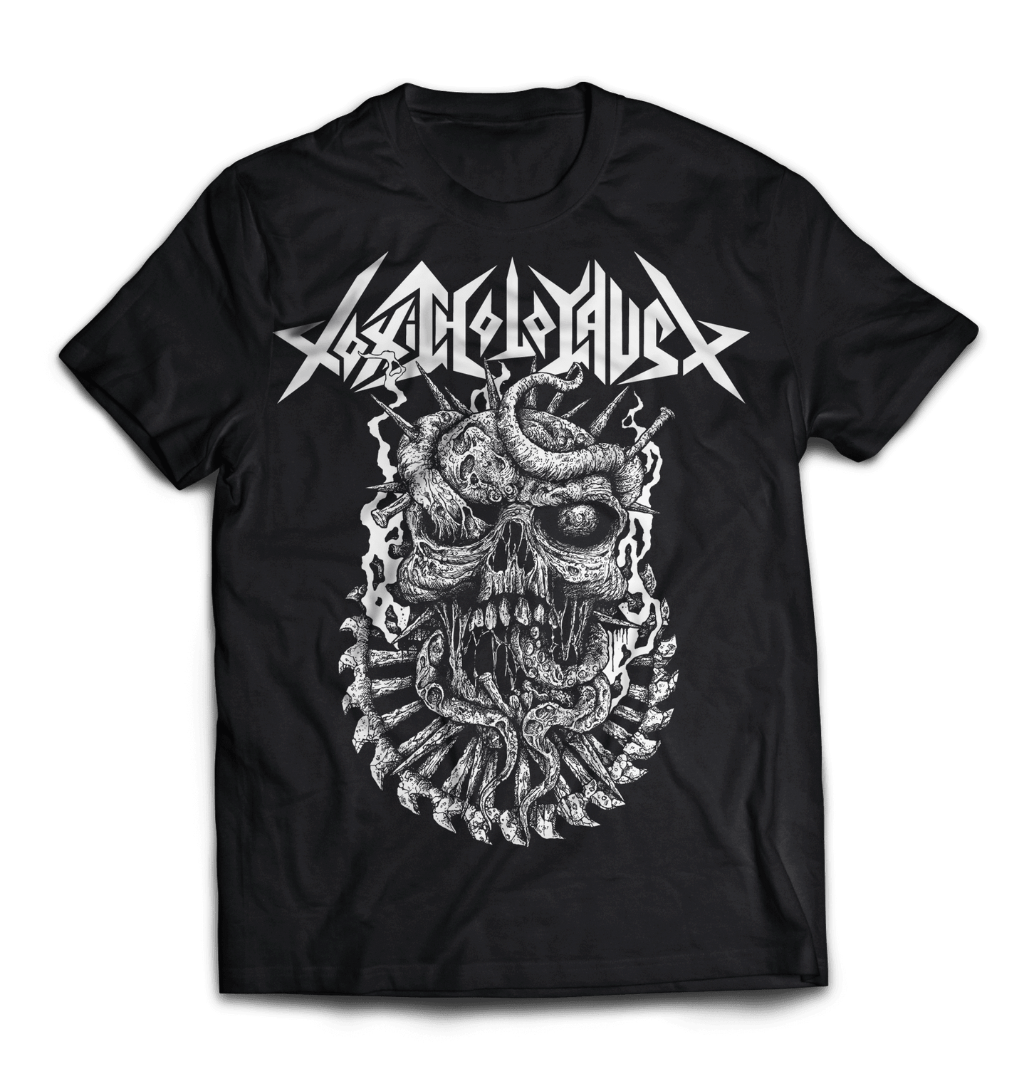 Toxic Holocaust Skull Mens T Shirt