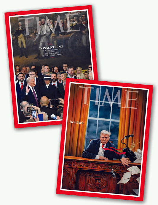 TIME Magazine - 02.10.25 Edition: President Trump Inauguration, 47th President, Next 4 Years in the White House, Plans for the Country