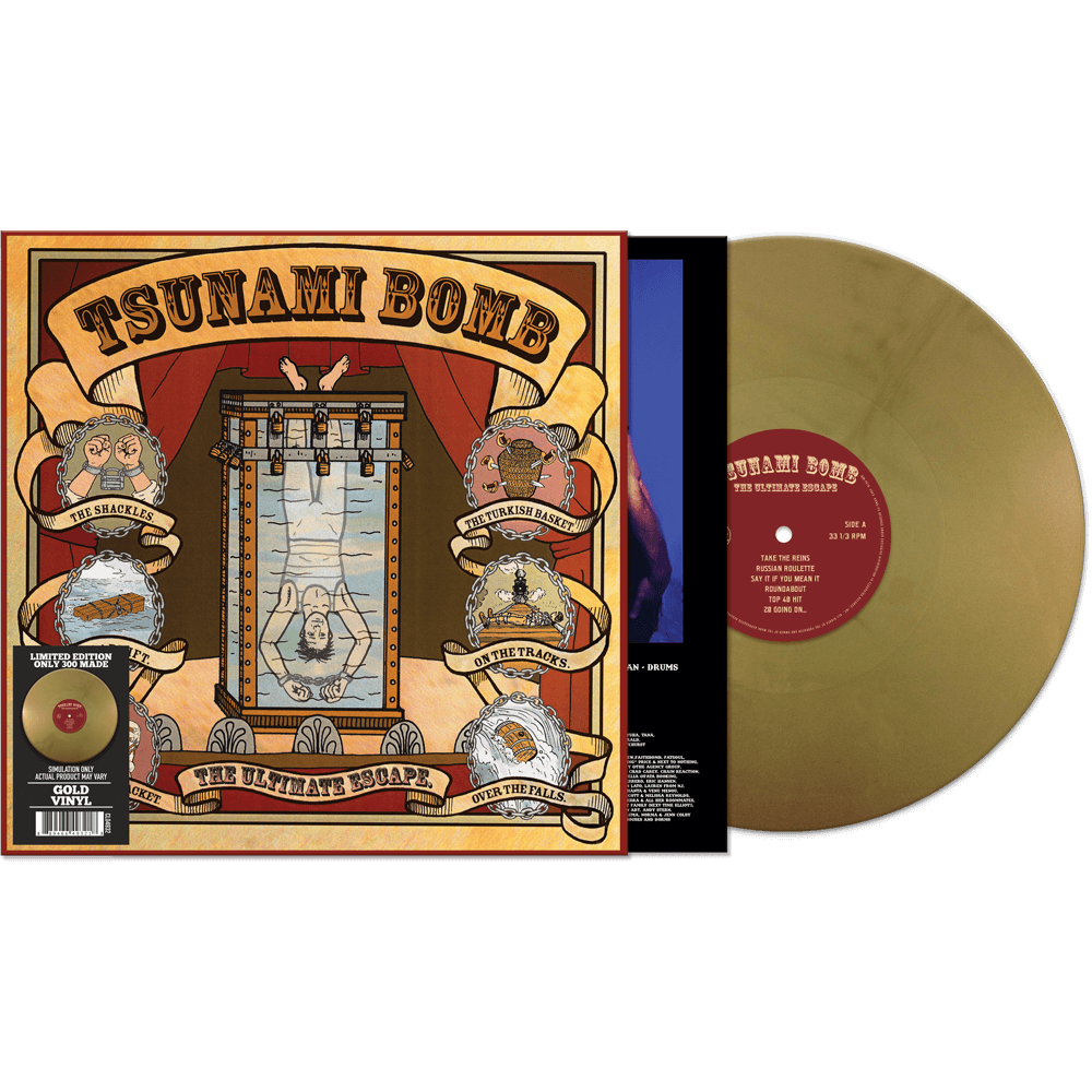 Tsunami Bomb - Ultimate Escape [Gold] Vinyl Record