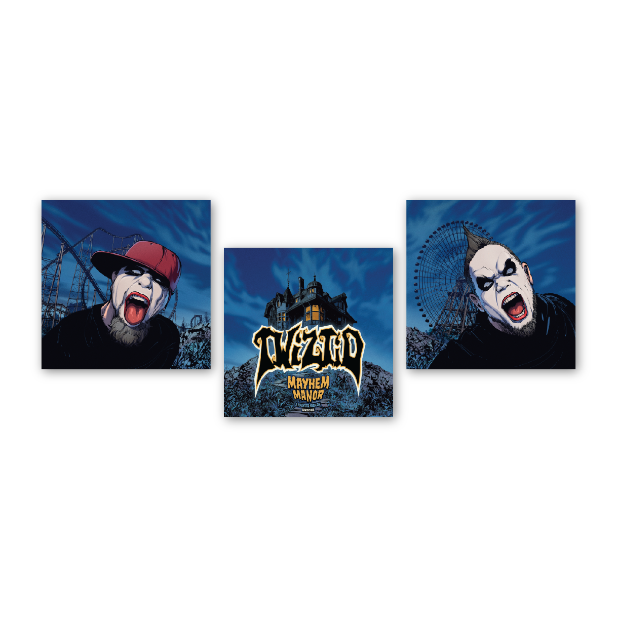 Twiztid: Mayhem Manor - Graphic Novel (Deluxe Vinyl Edition) Vinyl Record