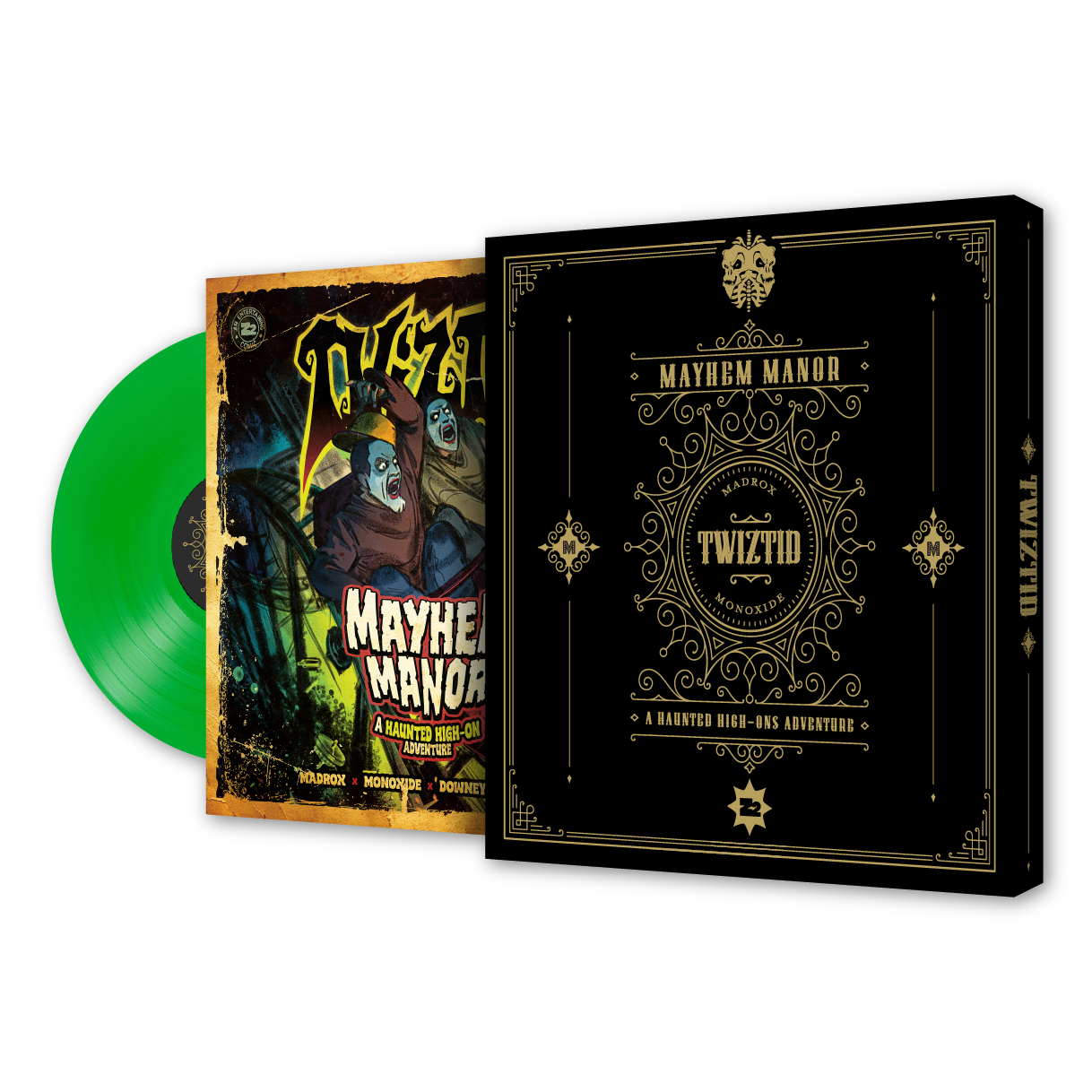 Twiztid: Mayhem Manor - Graphic Novel (Deluxe Vinyl Edition) Vinyl Record