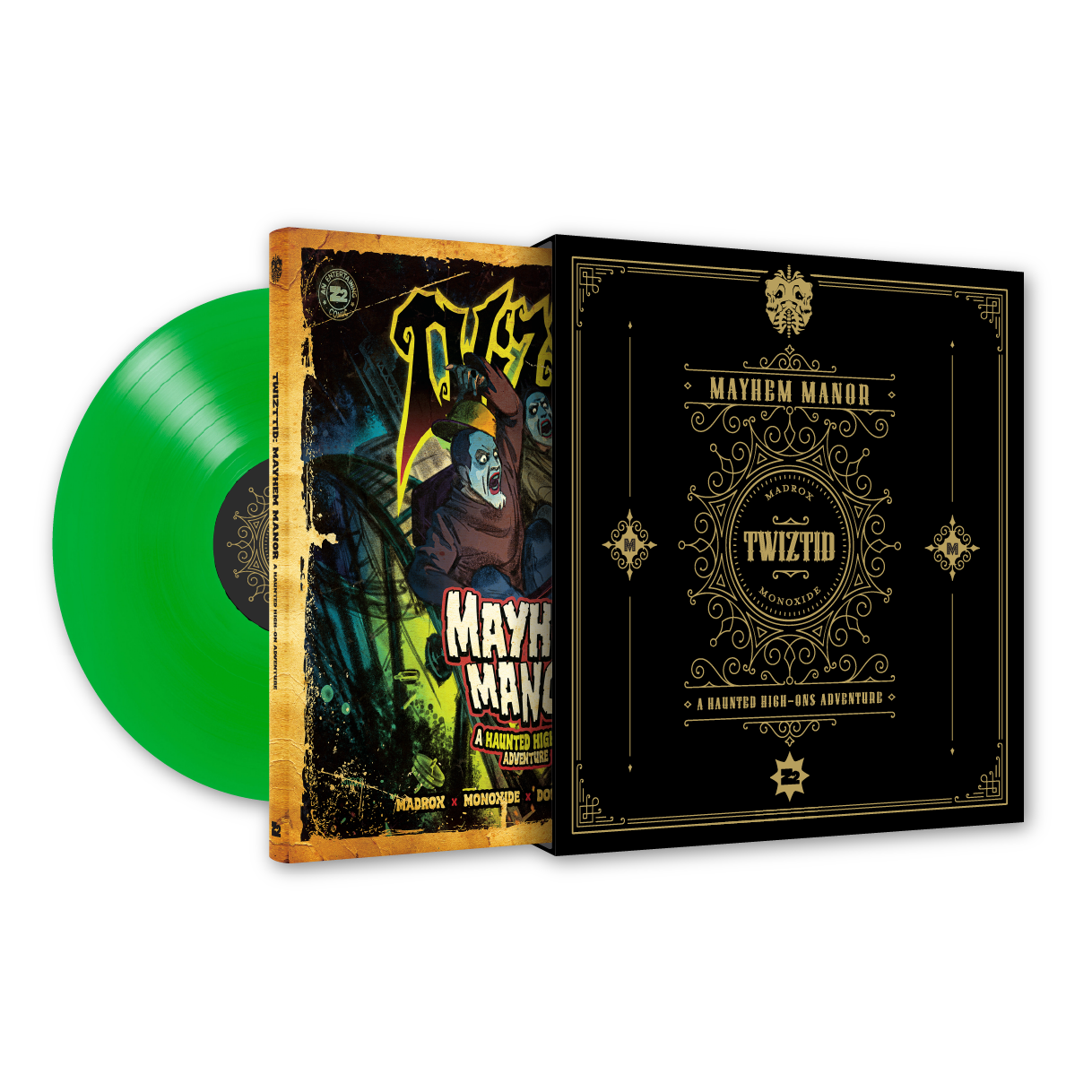 Twiztid: Mayhem Manor - Graphic Novel (Deluxe Vinyl Edition) Vinyl Record