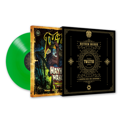 Twiztid: Mayhem Manor - Graphic Novel (Deluxe Vinyl Edition) Vinyl Record