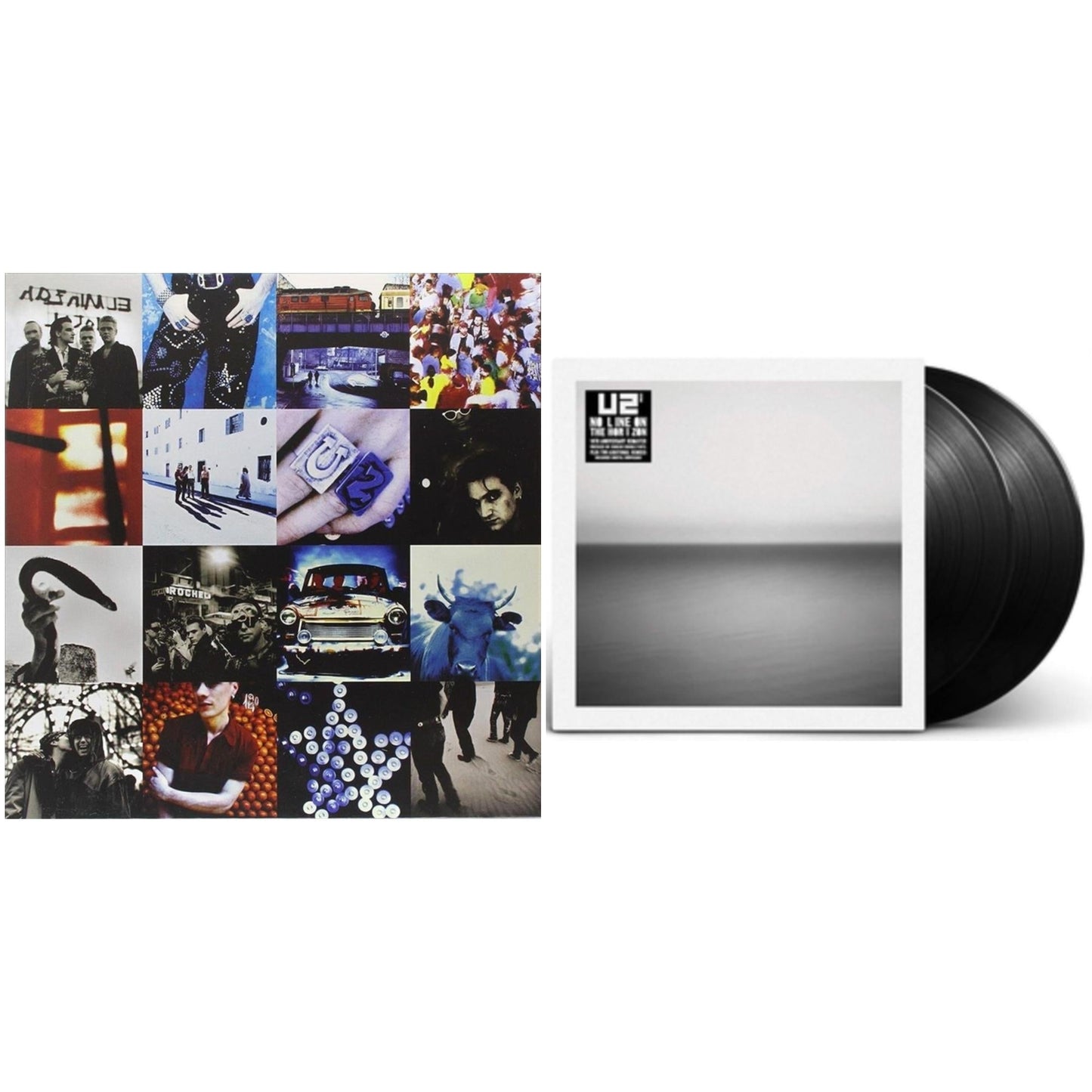 U2 - Achtung Baby (180G/2 LP) & No Line On The Horizon (2 LP)