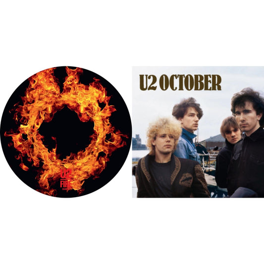 U2 - Fire (40Th Anniversary Edition/Picture Disc) & October - LP Vinyl Bundle