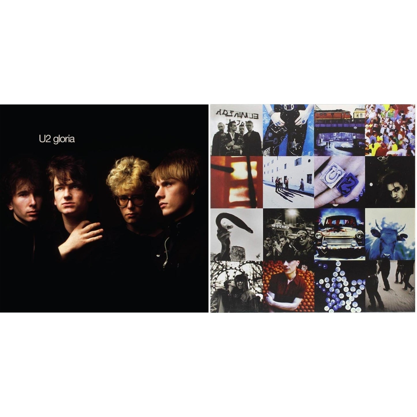 U2 - Gloria (40Th Anniversary/180G/Transparent Yellow LP Vinyl) & Achtung Baby (180G/2 LP)