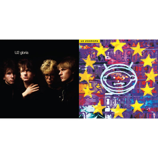 U2 - Gloria (40Th Anniversary/180G/Transparent Yellow LP Vinyl) & Zooropa (Transparent Yellow/2LP)