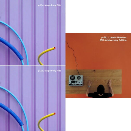 U-Ziq - Lunatic Harness (25Th Anniversary Edition/4LP) & Magic Pony Ride (2LP) & Magic Pony Ride (2LP)