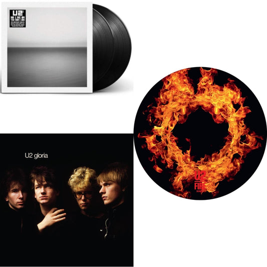 U2 - Fire (40Th Anniversary Edition/Picture Disc) & Gloria (40Th Anniversary/180G/Transparent Yellow LP Vinyl) & No Line On The Horizon (2 LP)