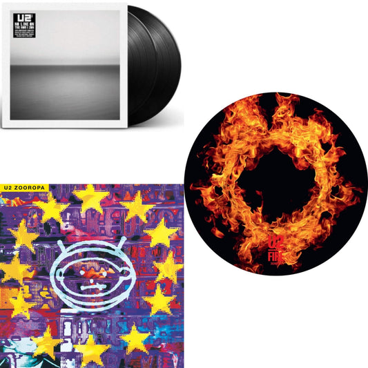 U2 - Fire (40Th Anniversary Edition/Picture Disc) & Zooropa (Transparent Yellow/2LP) & No Line On The Horizon (2 LP)
