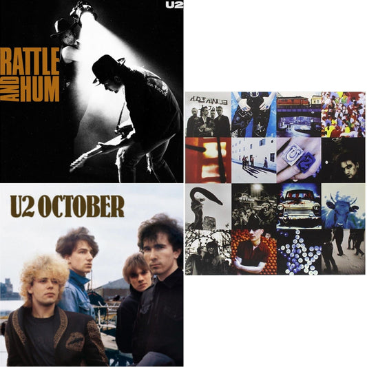 U2 - Rattle & Hum & October & Achtung Baby (180G/2 LP)