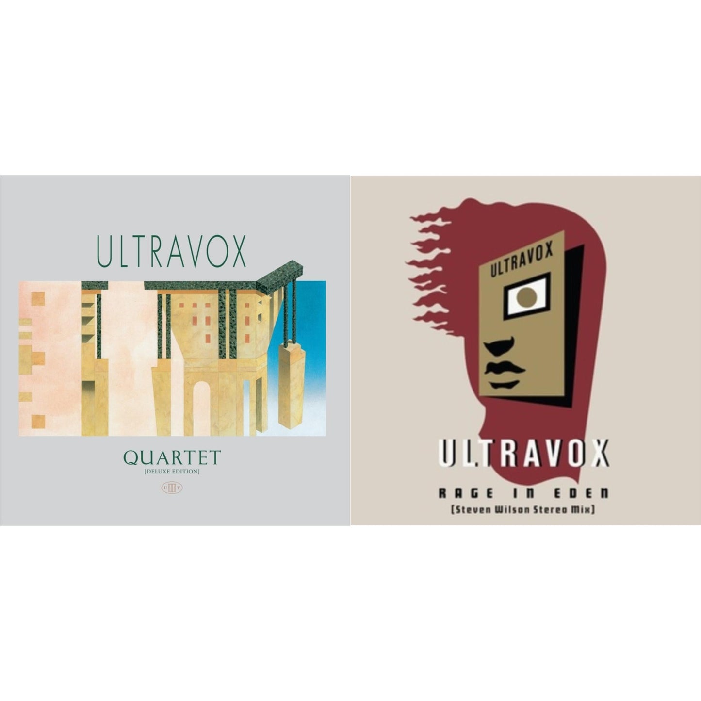 Ultravox - Rage In Eden (Steven Wilson Stereo Mix) (2LP) & Quartet (Half Speed Master/2LP)