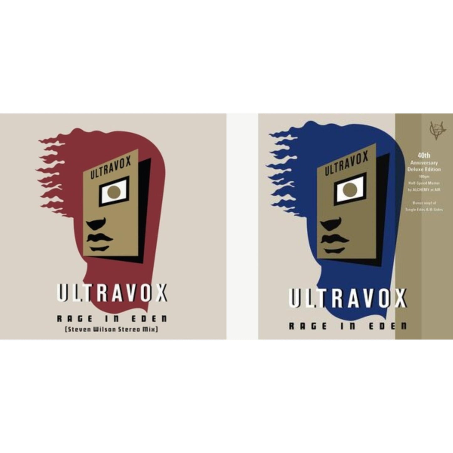 Ultravox - Rage In Eden (Steven Wilson Stereo Mix) (2LP) & Rage In Eden (40Th Anniversary/Half-Speed Master)
