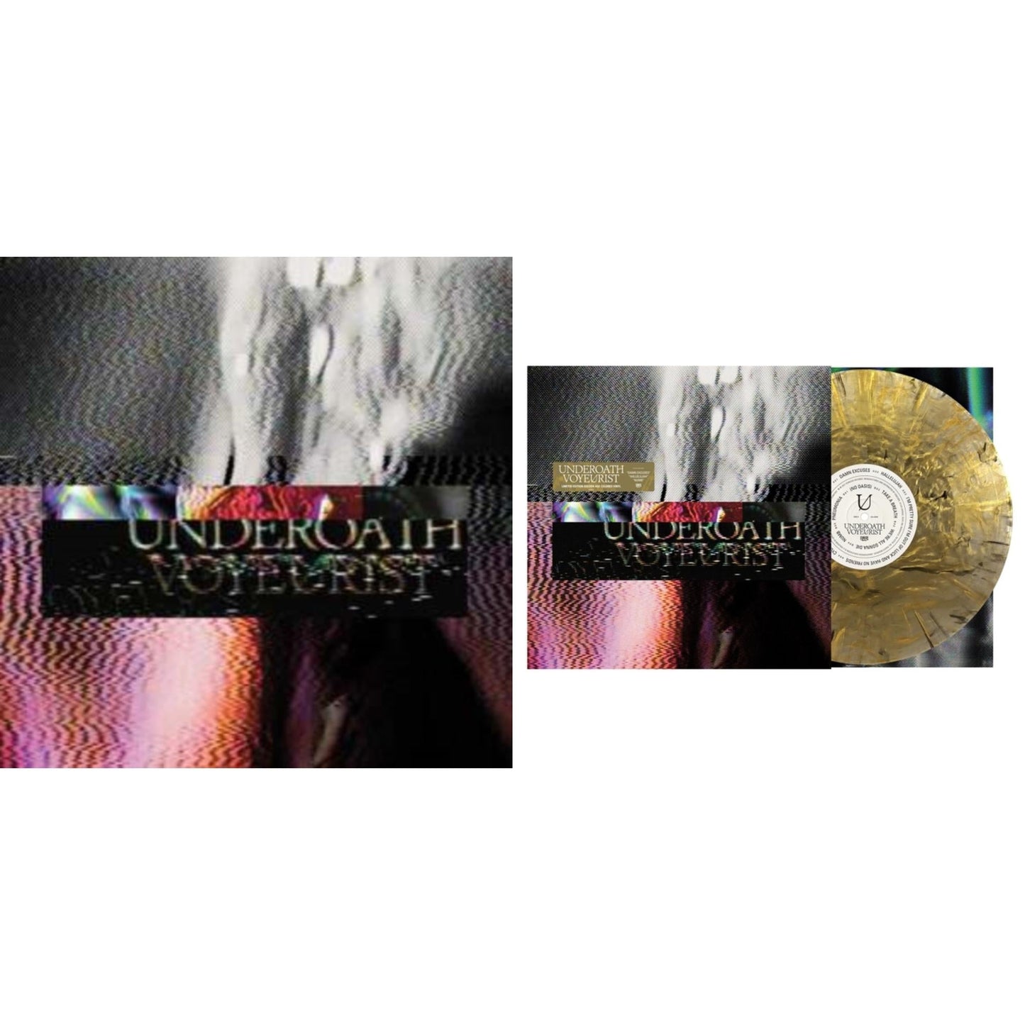 Underoath - Voyeurist (Cerebellum LP Vinyl) & Voyeurist (Golden Age LP Vinyl)