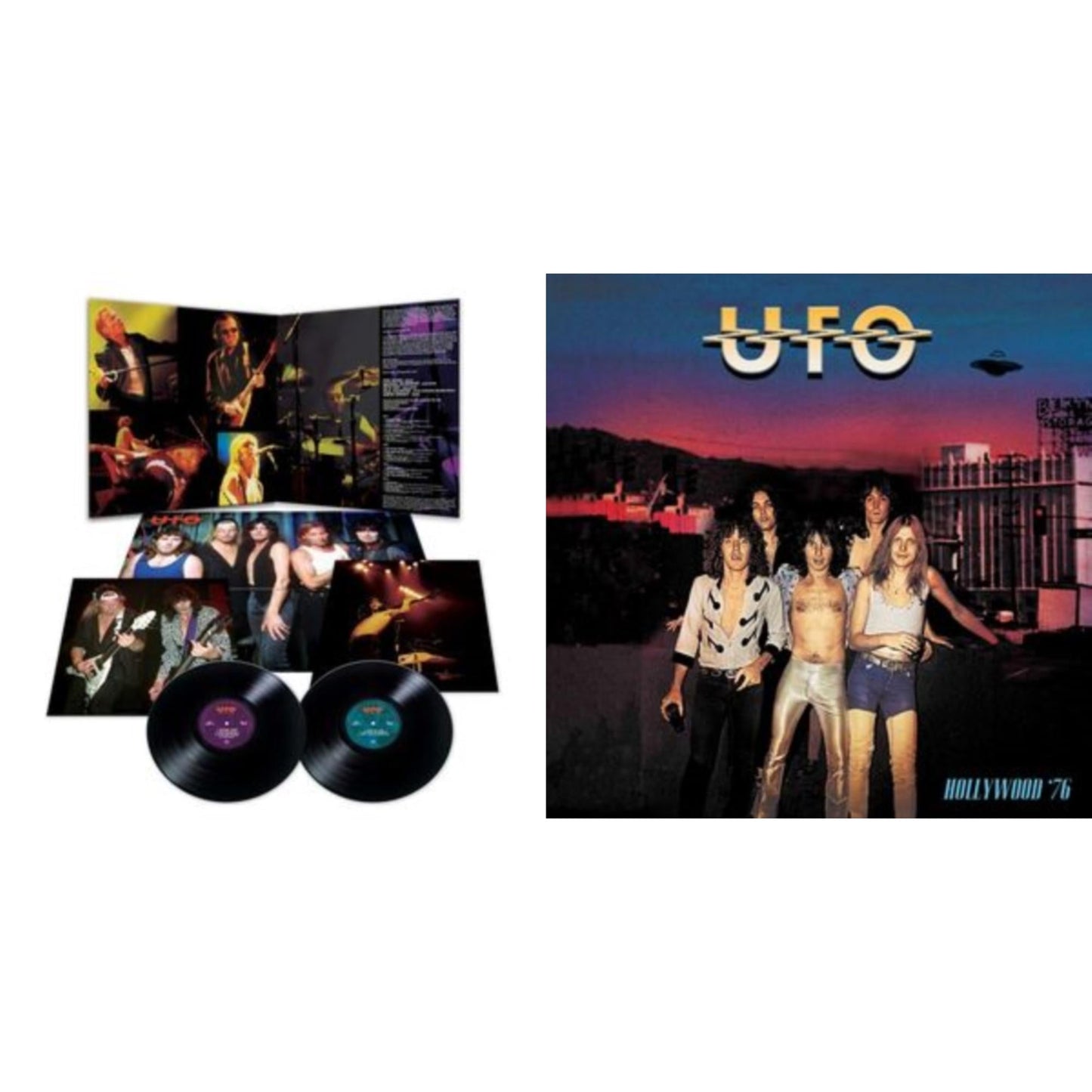 Ufo - Werewolves Of London (2LP) & Hollywood '76 (Blue/Red Splatter LP Vinyl)