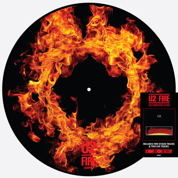 U2  Fire 40th Anniversary Edition Vinyl Record