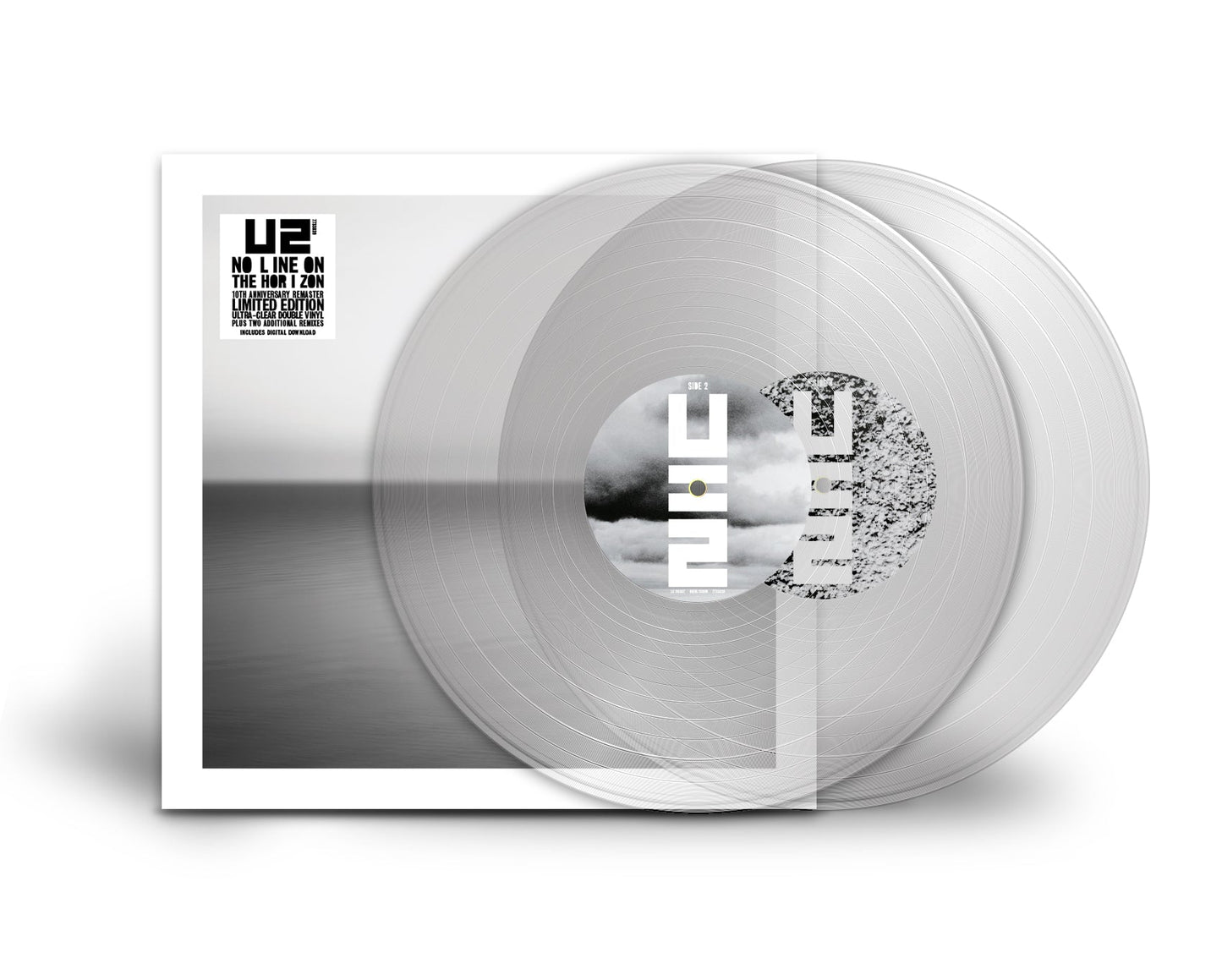 U2 - No Line On The Horizon [2 LP][Clear] [Vinyl] Vinyl Record