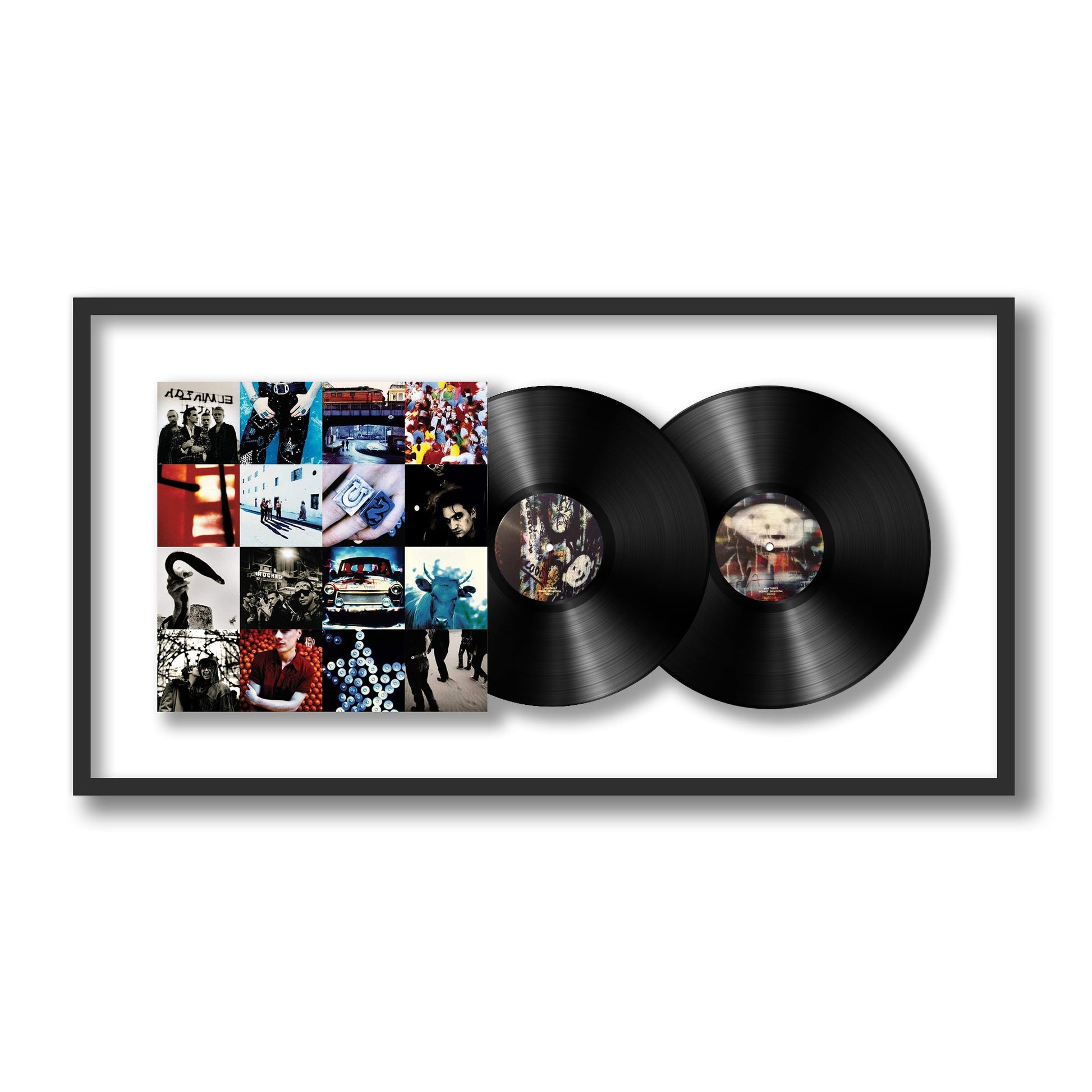 U2 Achtung Baby Framed Vinyl Record