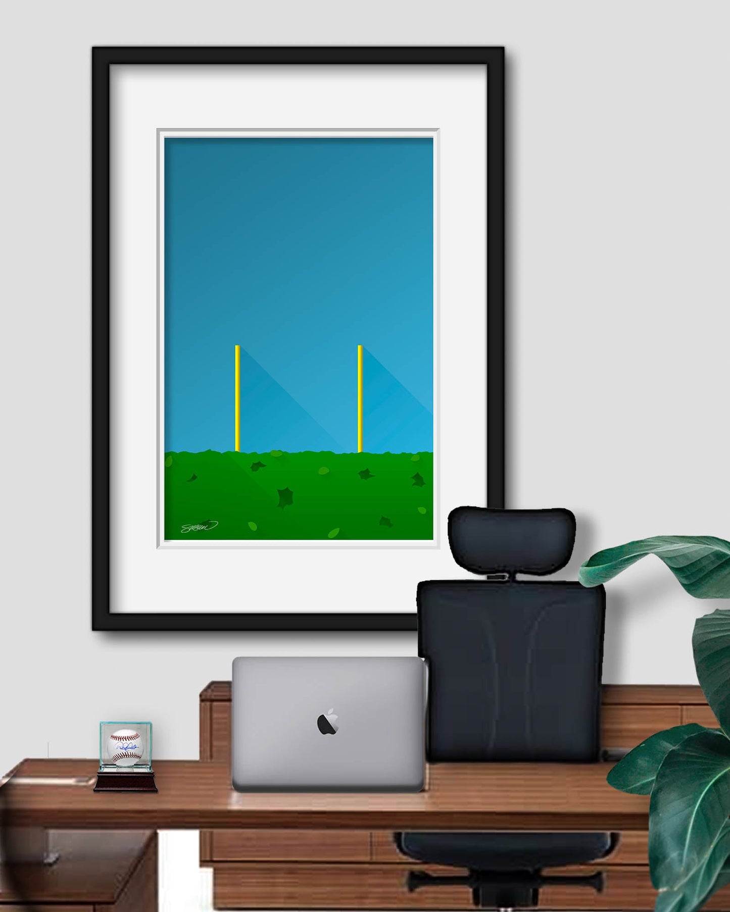 Minimalist Sanford Stadium