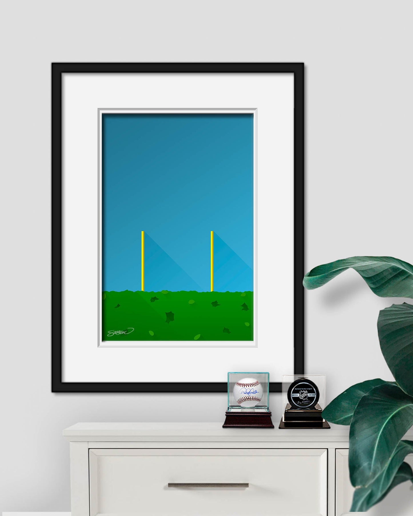 Minimalist Sanford Stadium