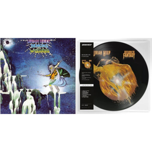 Uriah Heep - Demons & Wizards & Return To Fantasy - LP Vinyl Bundle