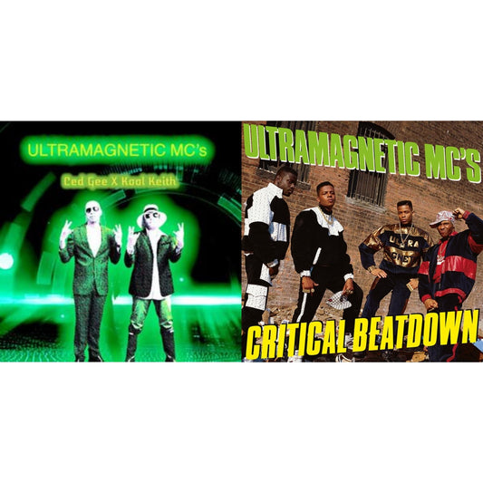 Ultramagnetic Mc's - Ced G X Kool Keith & Critical Beatdown (Expanded Edition) (Green Coloured Vinyl/2LP)