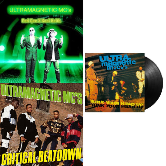 Ultramagnetic Mc's - Funk Your Head Up (2LP/180G) & Ced G X Kool Keith & Critical Beatdown (Expanded Edition) (Green Coloured Vinyl/2LP)